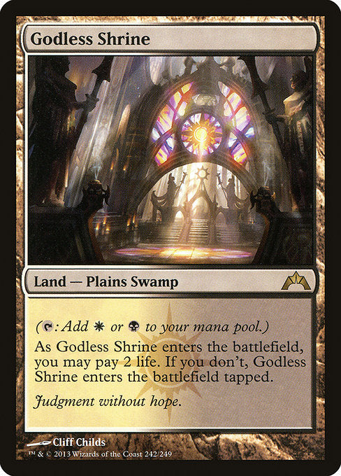 Godless Shrine [Gatecrash] - Evolution TCG