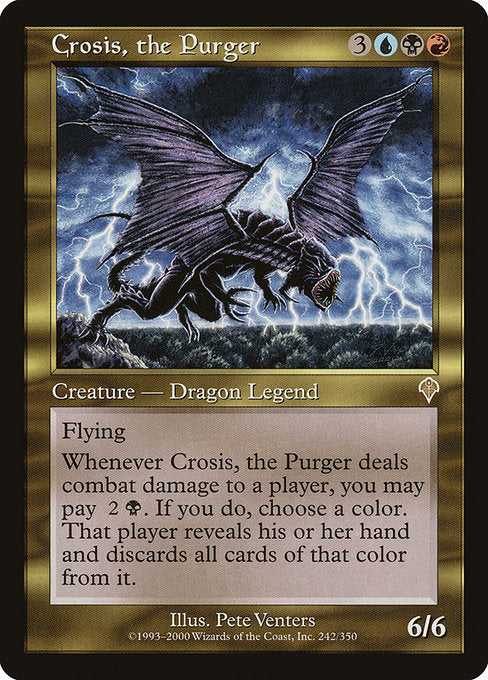 Crosis, the Purger [Invasion] - Evolution TCG