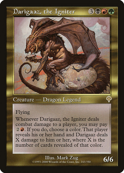 Darigaaz, the Igniter [Invasion] - Evolution TCG