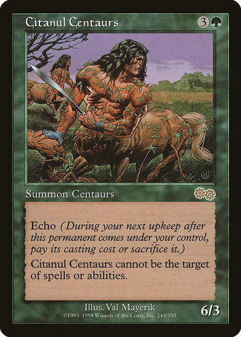 Citanul Centaurs [Urza's Saga] - Evolution TCG