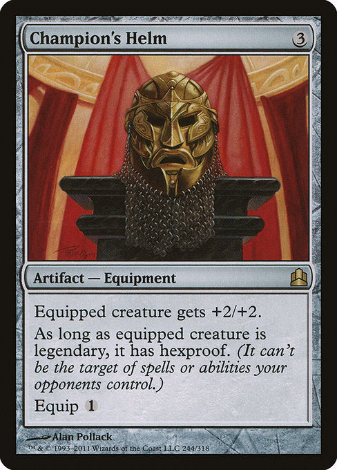 Champion's Helm [Commander 2011] - Evolution TCG