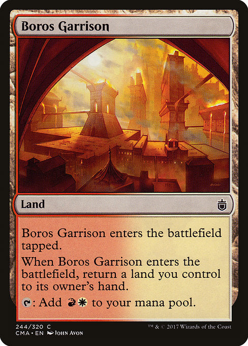 Boros Garrison [Commander Anthology] - Evolution TCG