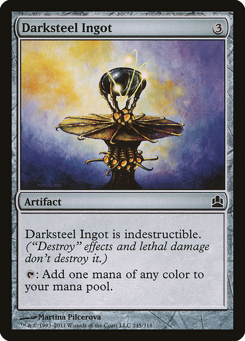 Darksteel Ingot [Commander 2011] - Evolution TCG