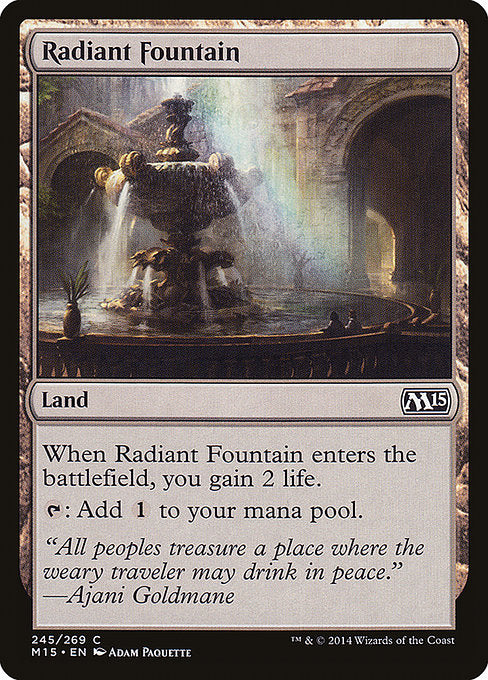 Radiant Fountain [Magic 2015] - Evolution TCG