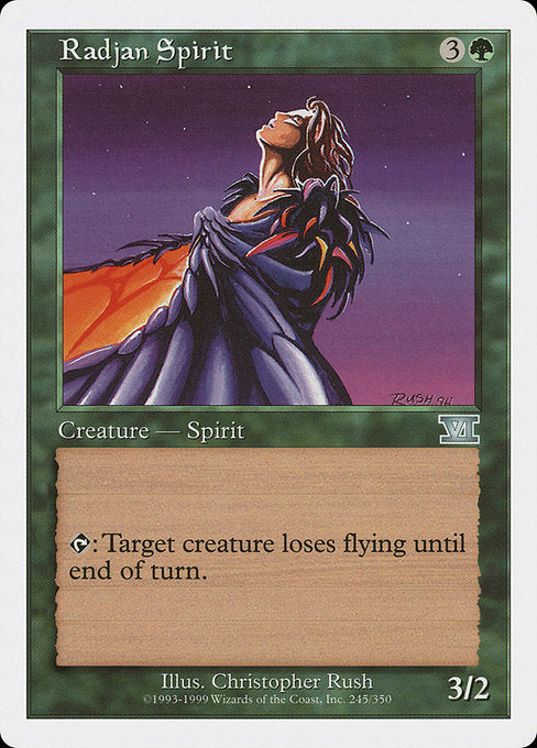 Radjan Spirit [Classic Sixth Edition] - Evolution TCG