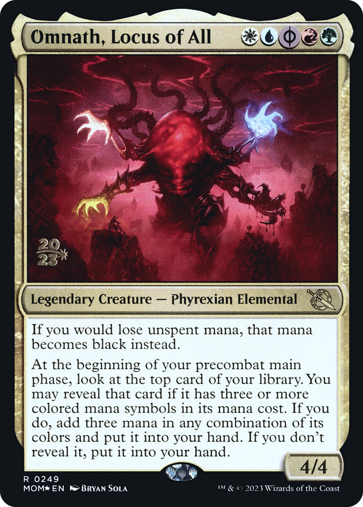 Omnath, Locus of All [March of the Machine Prerelease Promos] - Evolution TCG