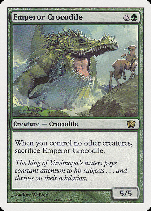 Emperor Crocodile [Eighth Edition] - Evolution TCG