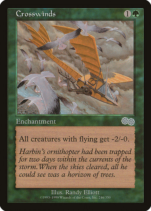 Crosswinds [Urza's Saga] - Evolution TCG