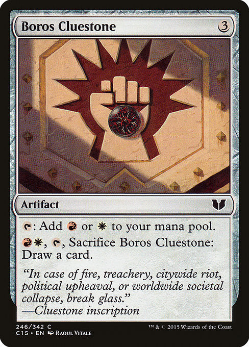 Boros Cluestone [Commander 2015] - Evolution TCG