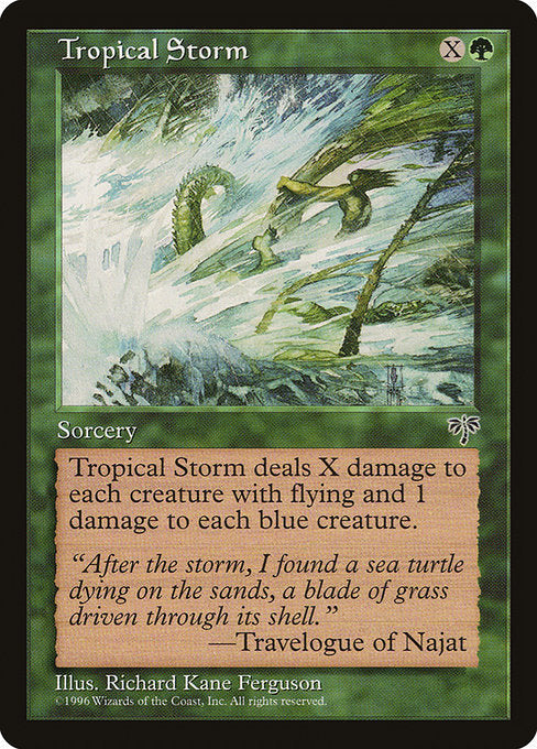 Tropical Storm [Mirage] - Evolution TCG