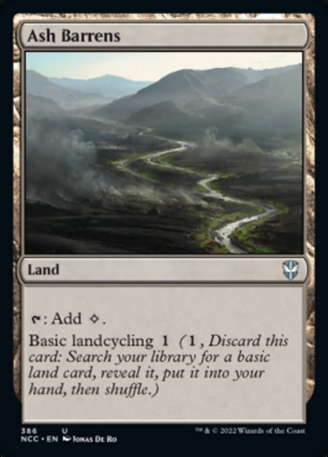 Ash Barrens [Streets of New Capenna Commander] - Evolution TCG