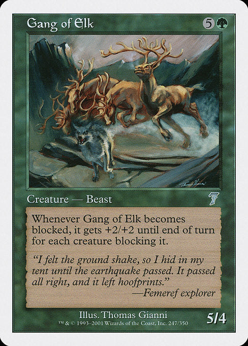 Gang of Elk [Seventh Edition] - Evolution TCG