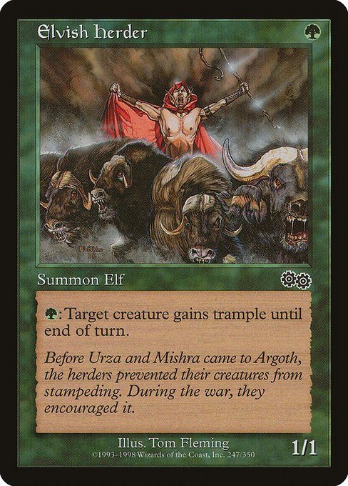 Elvish Herder [Urza's Saga] - Evolution TCG