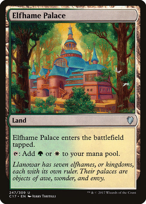 Elfhame Palace [Commander 2017] - Evolution TCG