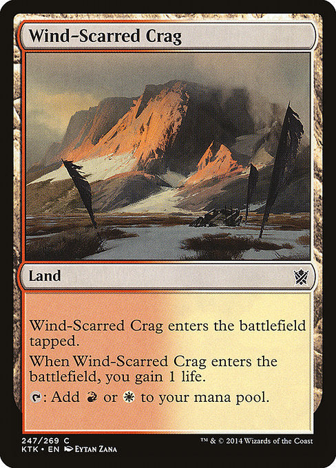 Wind-Scarred Crag [Khans of Tarkir] - Evolution TCG