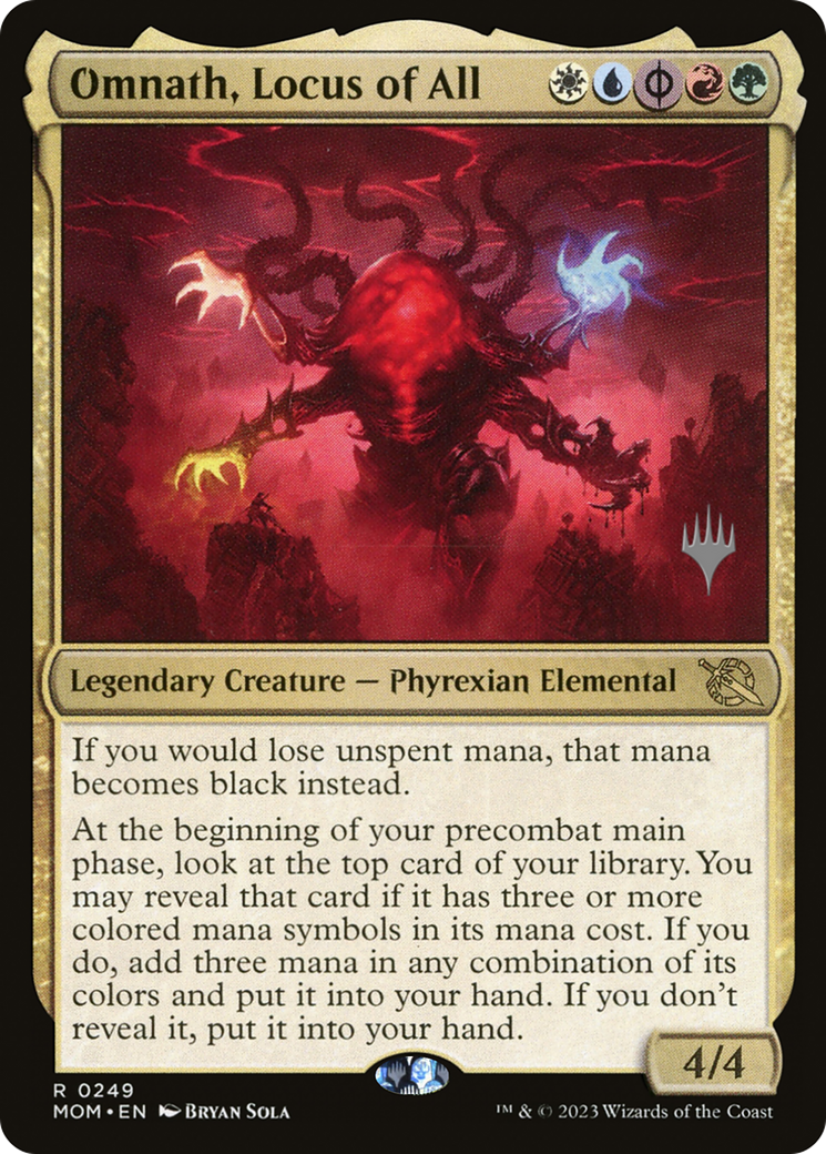 Omnath, Locus of All (Promo Pack) [March of the Machine Promos] - Evolution TCG