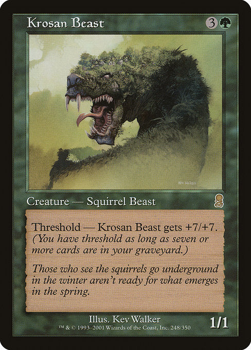 Krosan Beast [Odyssey] - Evolution TCG