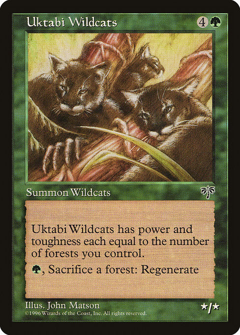 Uktabi Wildcats [Mirage] - Evolution TCG