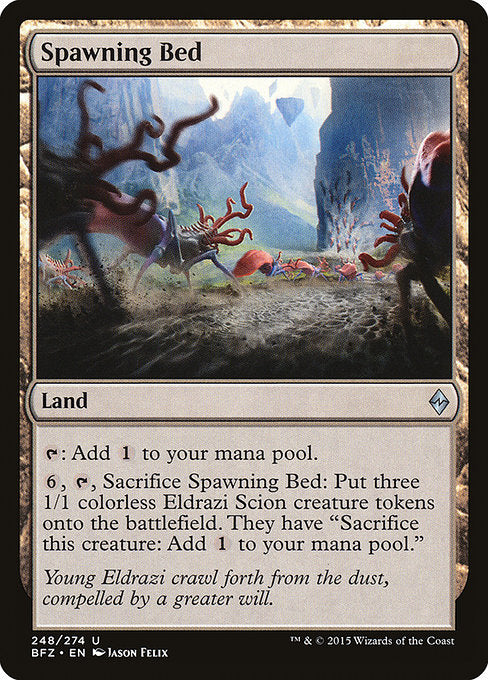 Spawning Bed [Battle for Zendikar] - Evolution TCG