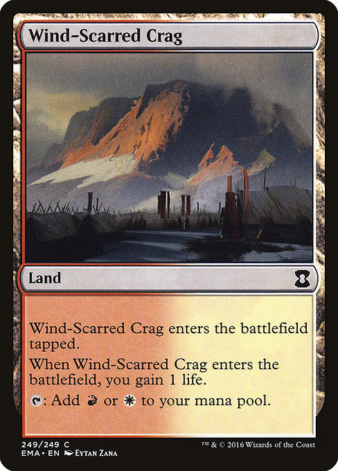 Wind-Scarred Crag [Eternal Masters] - Evolution TCG