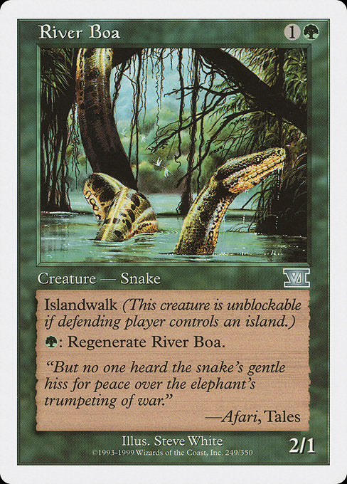 River Boa [Classic Sixth Edition] - Evolution TCG