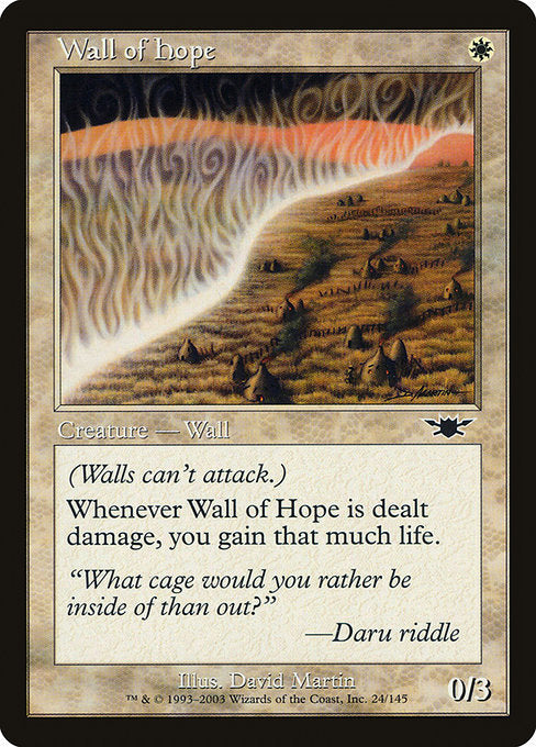 Wall of Hope [Legions] - Evolution TCG