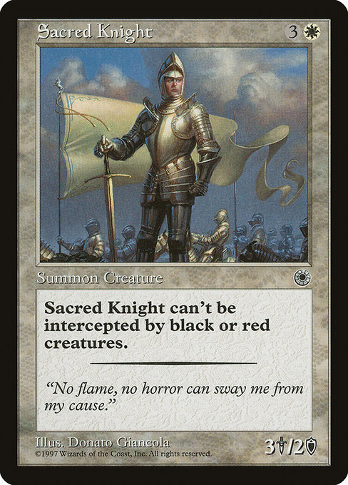 Sacred Knight [Portal] - Evolution TCG