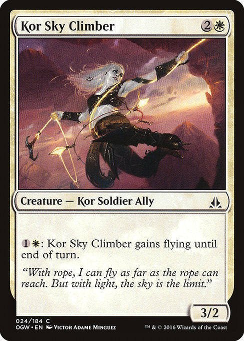 Kor Sky Climber [Oath of the Gatewatch] - Evolution TCG