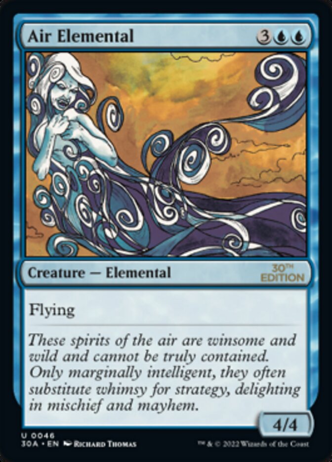 Air Elemental [30th Anniversary Edition] - Evolution TCG