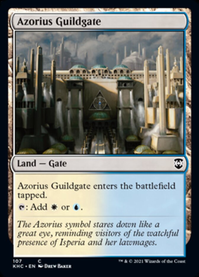 Azorius Guildgate [Kaldheim Commander] - Evolution TCG
