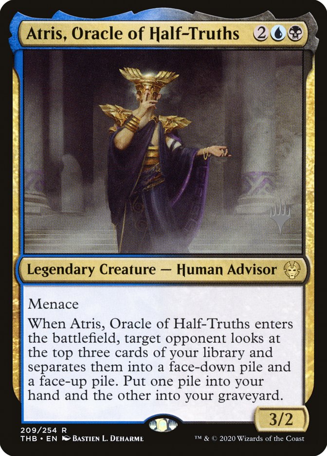 Atris, Oracle of Half-Truths (Promo Pack) [Theros Beyond Death Promos] - Evolution TCG