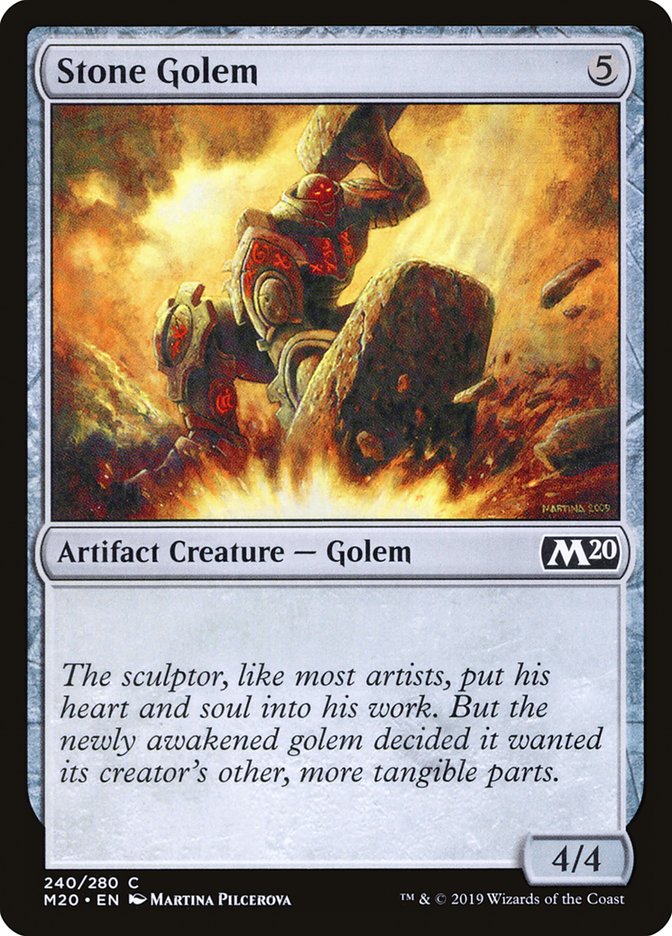 Stone Golem [Core Set 2020] - Evolution TCG