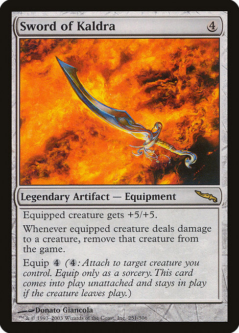 Sword of Kaldra [Mirrodin] - Evolution TCG