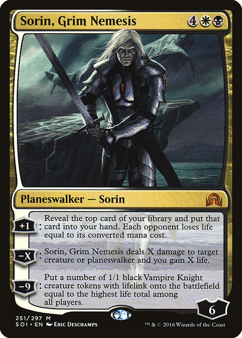 Sorin, Grim Nemesis [Shadows over Innistrad] - Evolution TCG