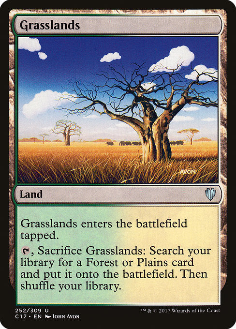 Grasslands [Commander 2017] - Evolution TCG