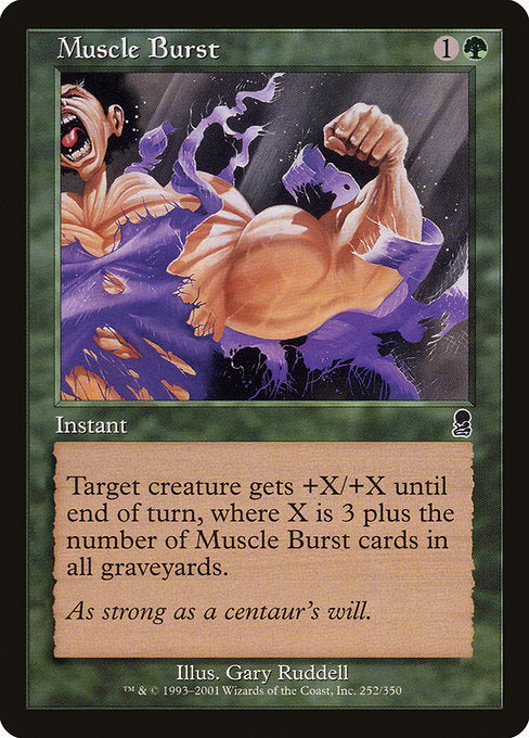 Muscle Burst [Odyssey] - Evolution TCG