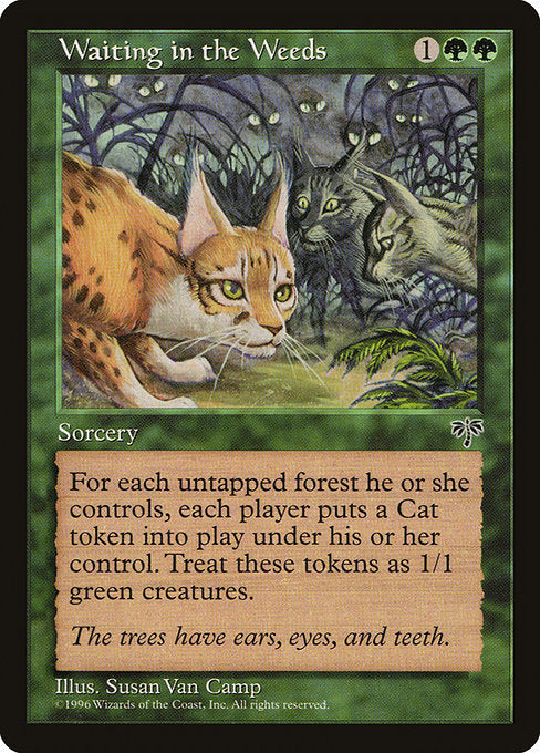 Waiting in the Weeds [Mirage] - Evolution TCG