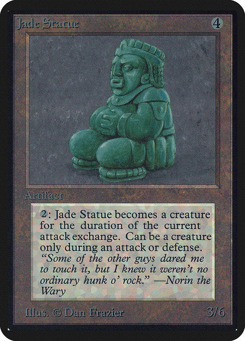 Jade Statue [Limited Edition Alpha] - Evolution TCG