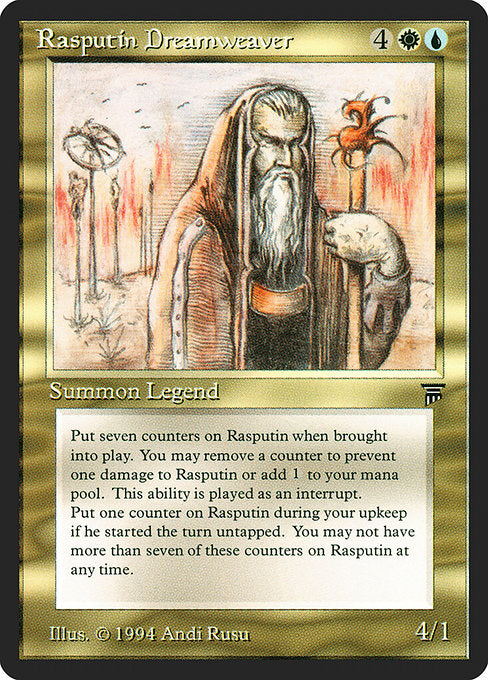 Rasputin Dreamweaver [Legends] - Evolution TCG