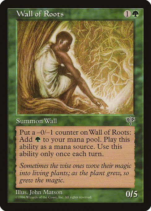 Wall of Roots [Mirage] - Evolution TCG