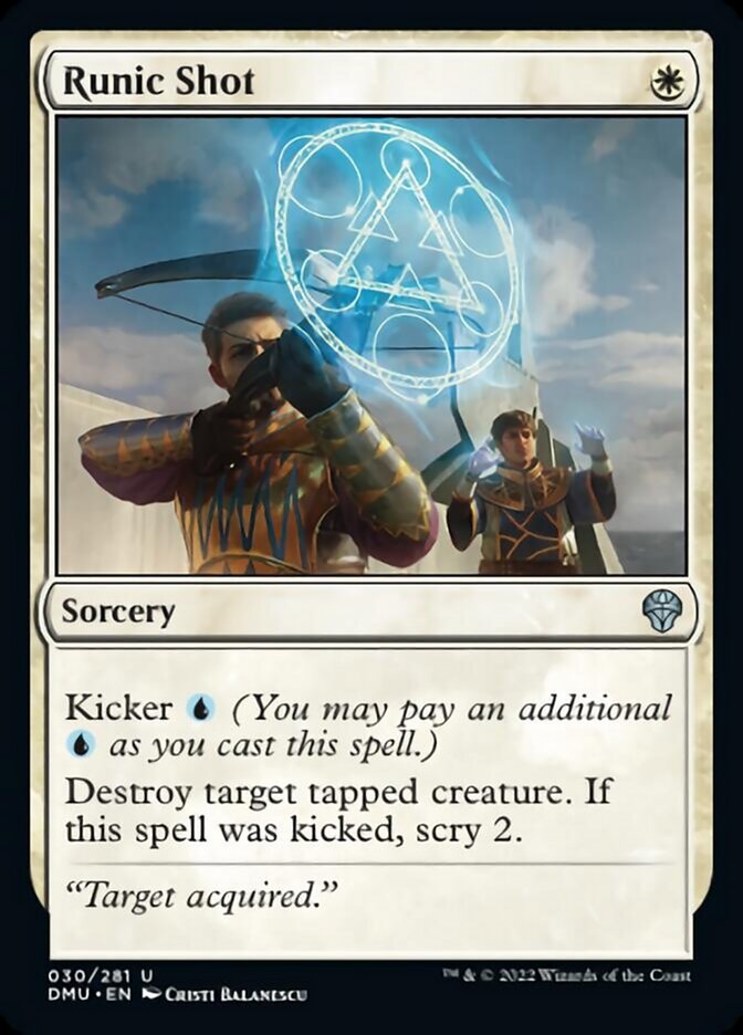 Runic Shot [Dominaria United] - Evolution TCG