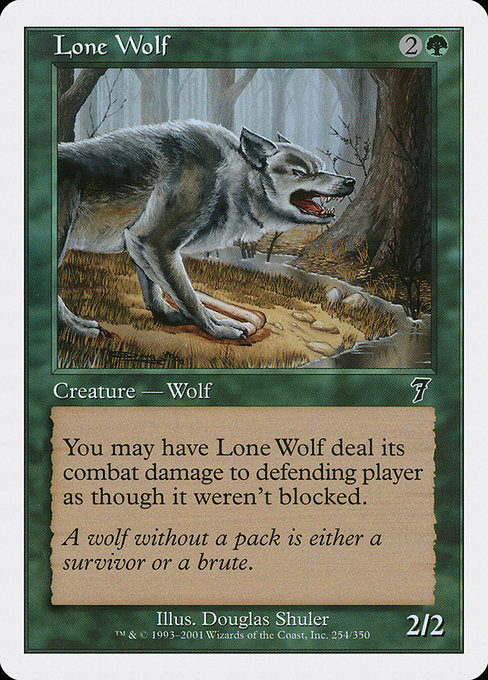 Lone Wolf [Seventh Edition] - Evolution TCG