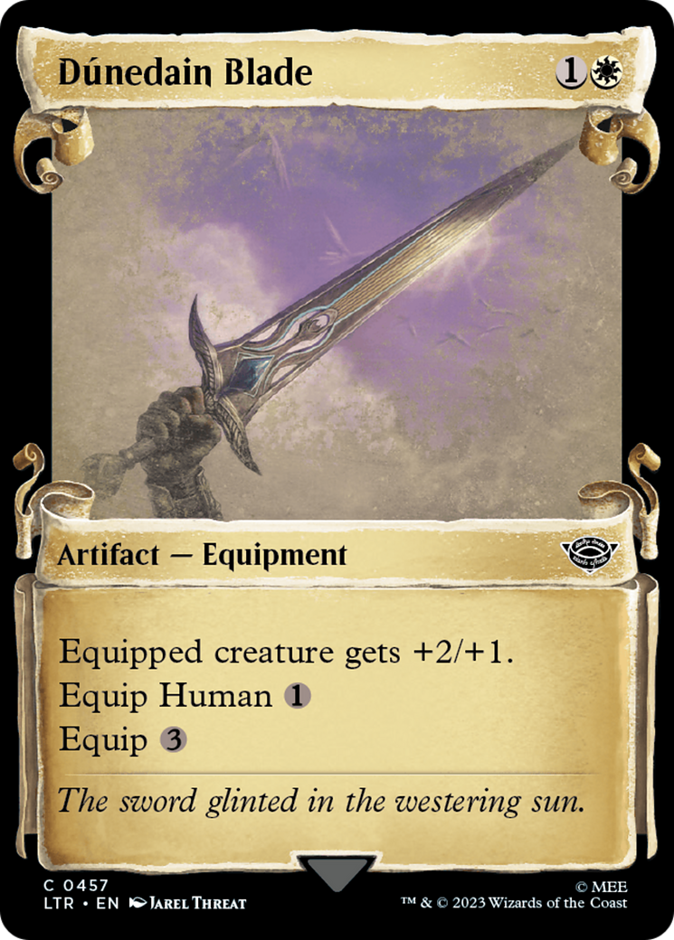 Dunedain Blade [The Lord of the Rings: Tales of Middle-Earth Showcase Scrolls] - Evolution TCG