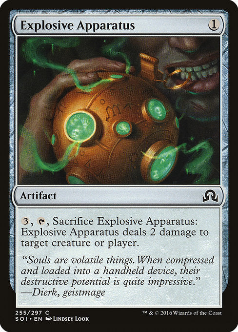 Explosive Apparatus [Shadows over Innistrad] - Evolution TCG