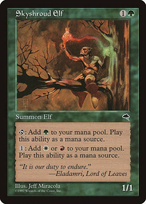 Skyshroud Elf [Tempest] - Evolution TCG