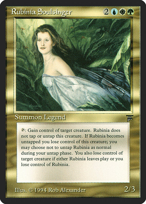 Rubinia Soulsinger [Legends] - Evolution TCG