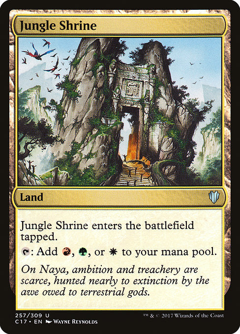 Jungle Shrine [Commander 2017] - Evolution TCG