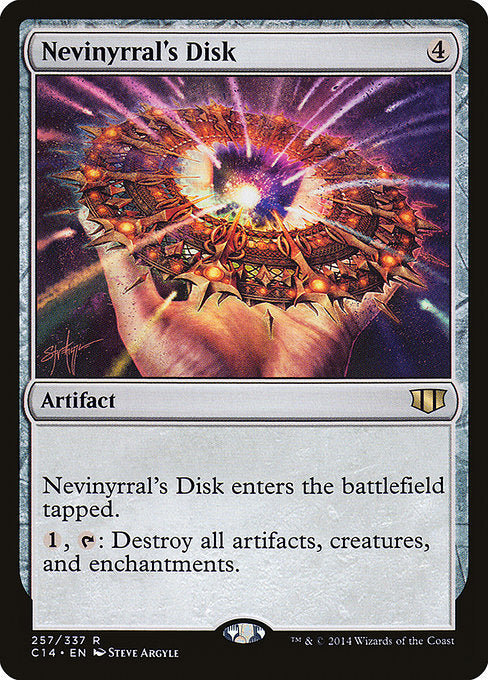 Nevinyrral's Disk [Commander 2014] - Evolution TCG