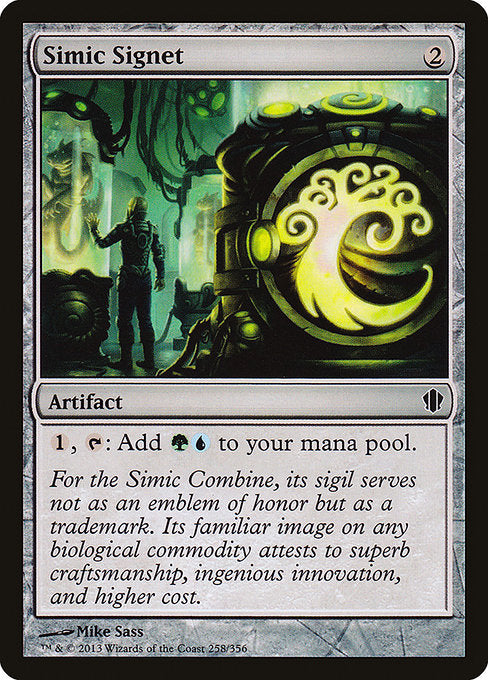 Simic Signet [Commander 2013] - Evolution TCG