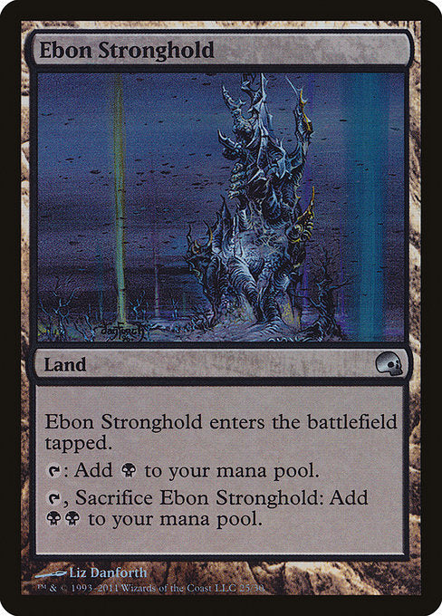 Ebon Stronghold [Premium Deck Series: Graveborn] - Evolution TCG